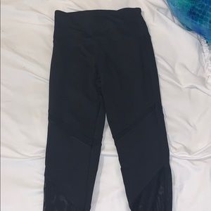 Black high waisted leggings